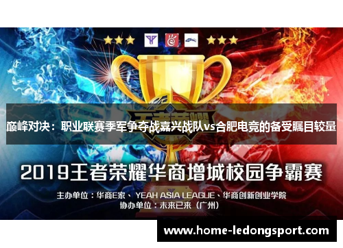 巅峰对决：职业联赛季军争夺战嘉兴战队vs合肥电竞的备受瞩目较量